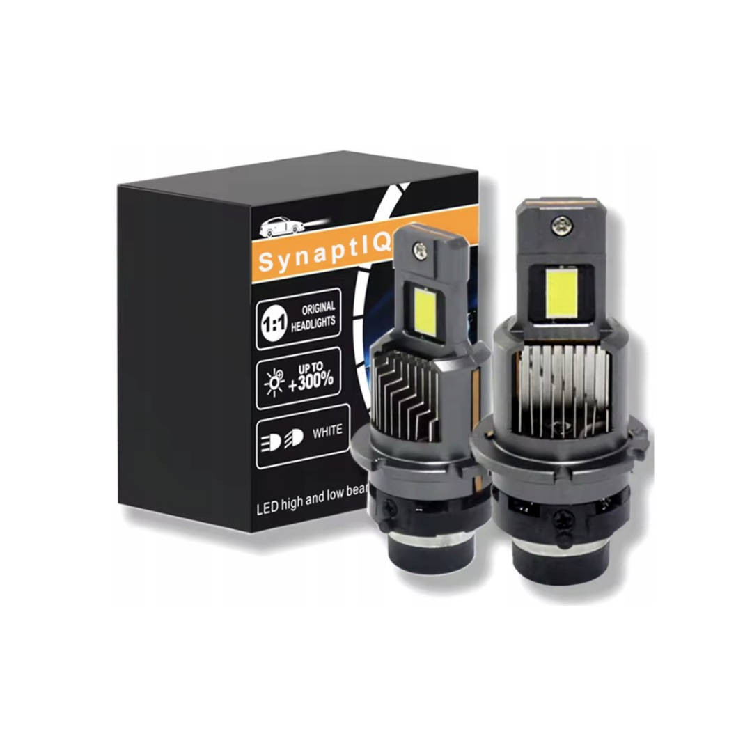 2x Żarówka MODEL 2025 D2S D2R LED MOCNA retrofit CANBUS 6000k 16000LM