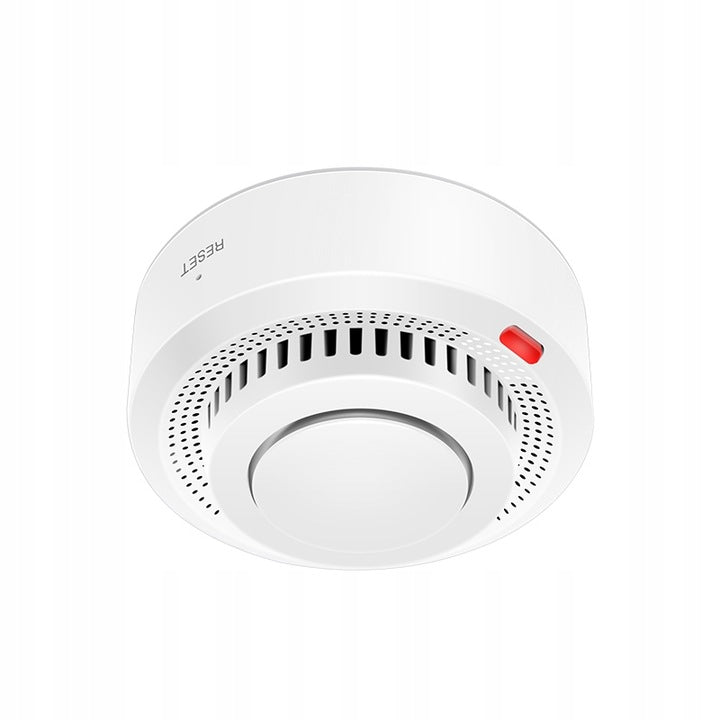 Czujnik dymu Tuya WiFi alarm dźwiękowy, alarm świetlny WiFi