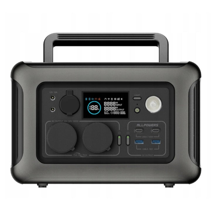 MAGAZYN ENERGII STACJA ŁADOWANIA ALLPOWERS R600 600W POWERBANK 600W