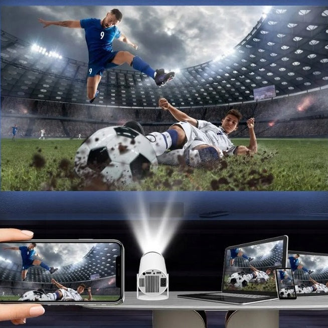 ORYGINALNY MAGCUBIC HY300 PRO 2025 PROJEKTOR ANDROID SMART TV WIFI FULL HD