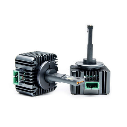 2x Żarówka D3S D3R LED MOCNA retrofit 55W CANBUS 6000k 10000LM CHŁODZENIE