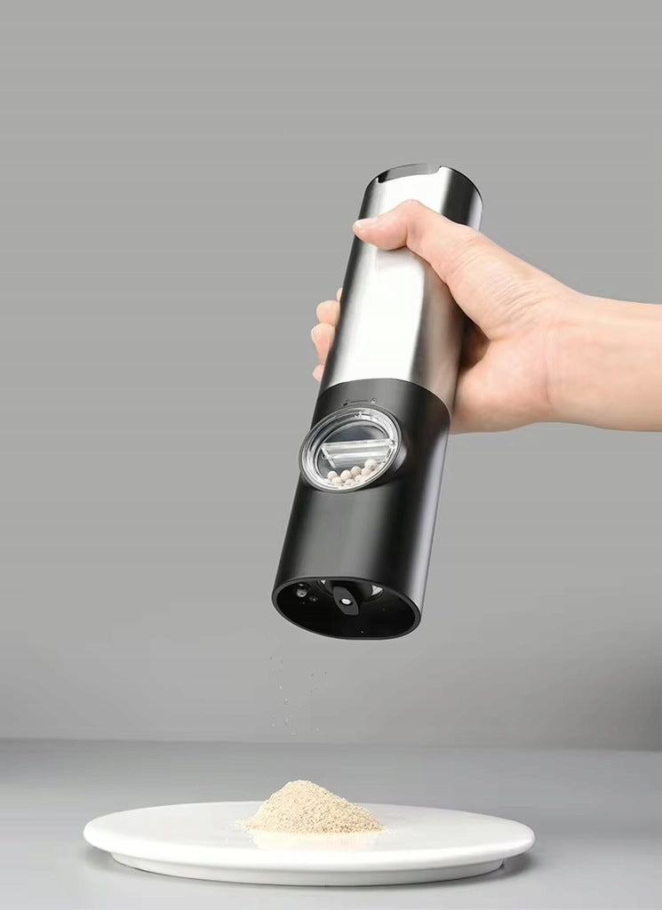 Model 2025 Elektryczny młynek do pieprzu soli przypraw - ładowany USB