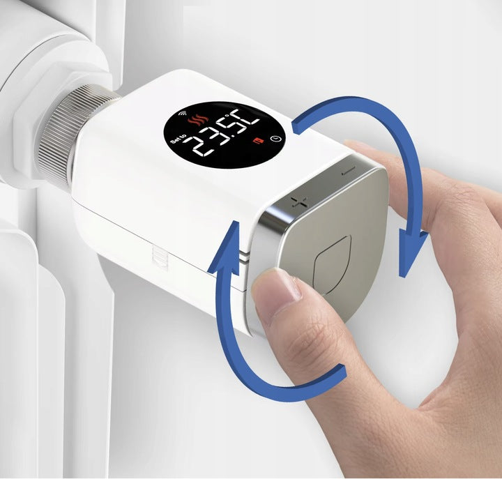 MOES Głowica Termostatyczna WiFi Tuya Termostat Grzejnikowy SMART