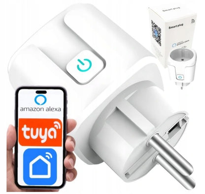 PROGRAMATOR CZASOWY SMART WIFI TUYA PLUG WATOMIERZ INTELIGENTNE GNIAZDKO