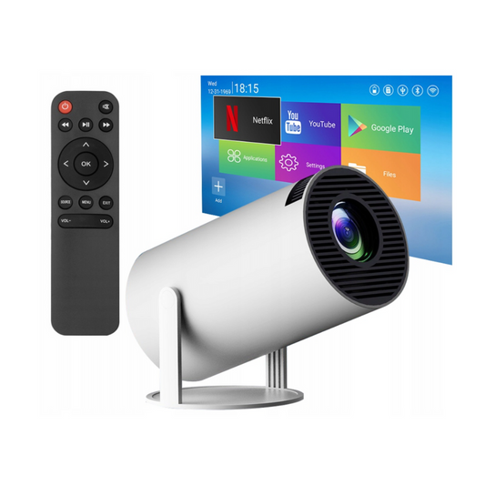 ORYGINALNY MAGCUBIC HY300 PRO 2025 PROJEKTOR ANDROID SMART TV WIFI FULL HD