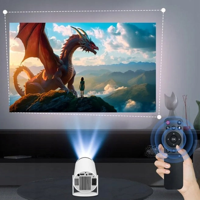 ORYGINALNY MAGCUBIC HY300 PRO 2025 PROJEKTOR ANDROID SMART TV WIFI FULL HD