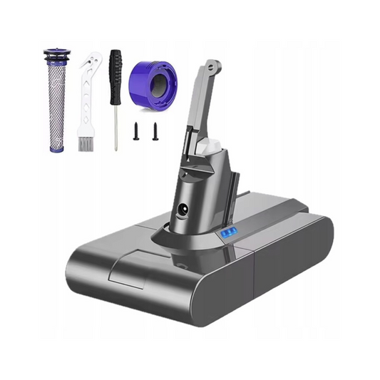 Gratis + Uniwersalna Wydajna Bateria Akumulator do Dyson V8 SV10 6000mAh