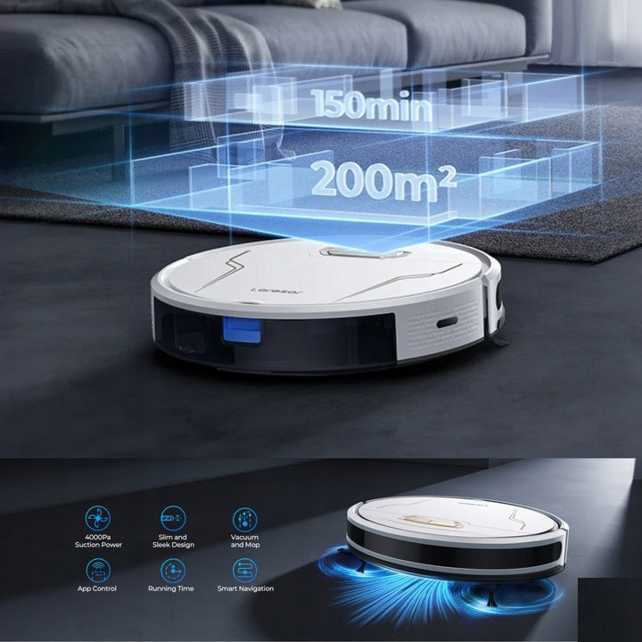 MODEL 2025 Robot sprzątający Laresar EVOL 3S - Funkcja Odkurzania mopowania