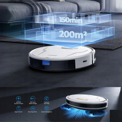 MODEL 2025 Robot sprzątający Laresar EVOL 3S - Funkcja Odkurzania mopowania