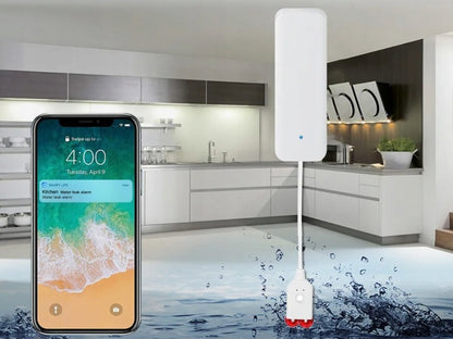 Czujnik Sensor Zalania Wycieku Poziomu Wody SMART WiFi Tuya