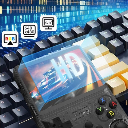 Odkryj Najnowszy Świat Rozrywki Ultramocna konsola R36S PRO 20000 gier 64GB