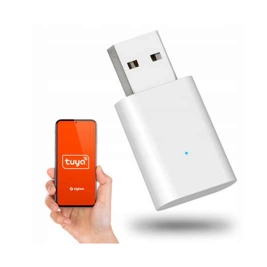 Repeater Wzmacniacz Przekaźnik Sygnału Antena Zigbee Tuya USB Smart Home